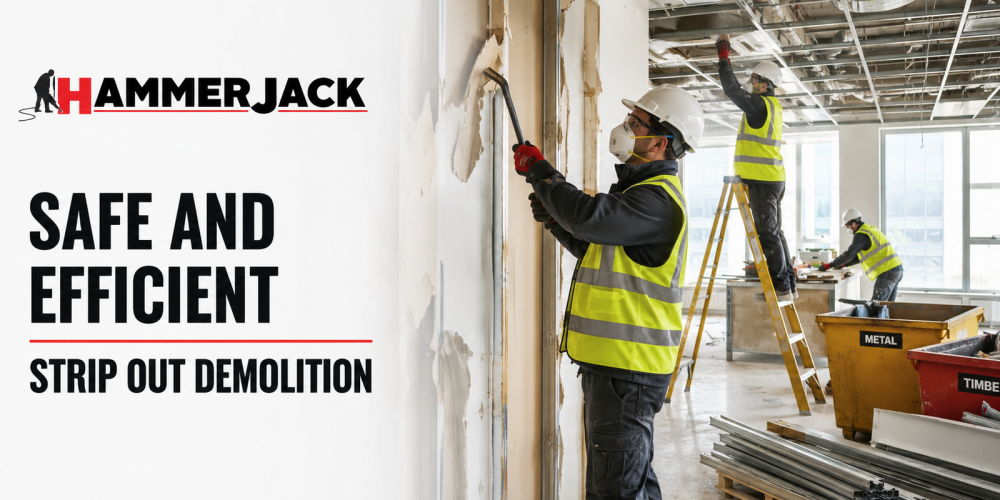 Safe and efficient strip out demolition